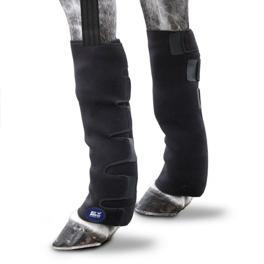 Ice Horse Knee to Ankle Wraps with Suspender Strap