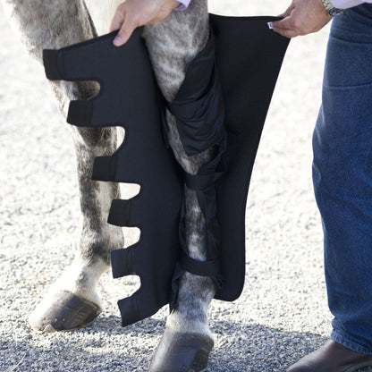 Ice Horse Knee to Ankle Wraps with Suspender Strap