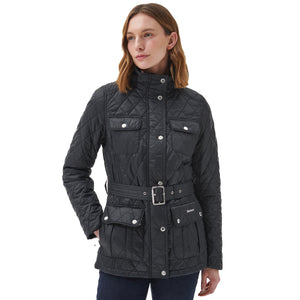 Barbour Women's Belted Country Utility Quilted Jacket