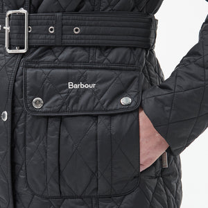 Barbour Women's Belted Country Utility Quilted Jacket
