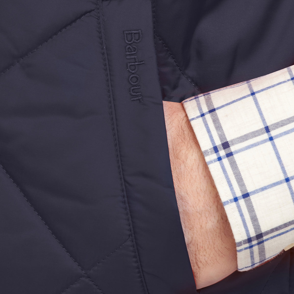 Barbour finn store gilet navy