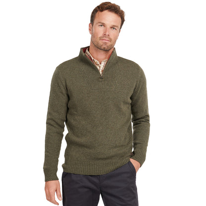 Barbour Men's Nelson Essential Half Zip Knit Sweater