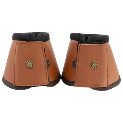 Sixteen Cypress  Neoprene Bell Boots, Cognac