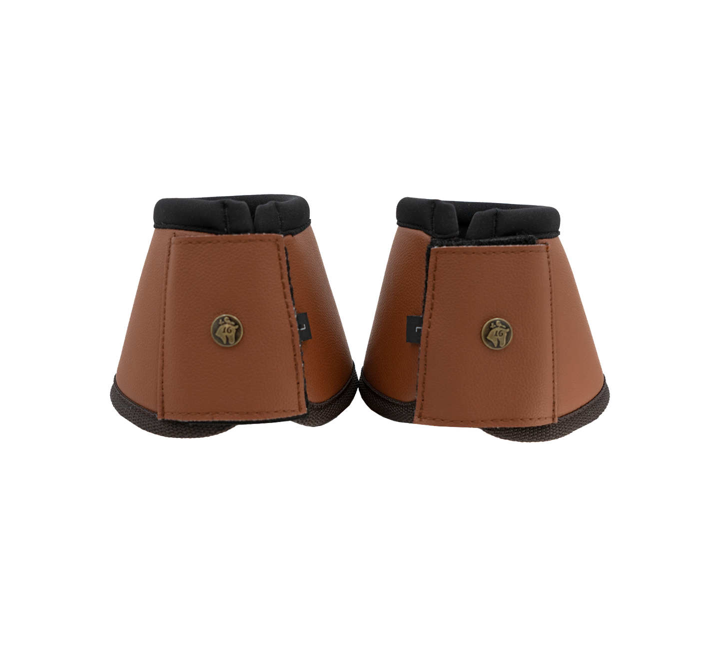 Sixteen Cypress  Neoprene Bell Boots, Cognac
