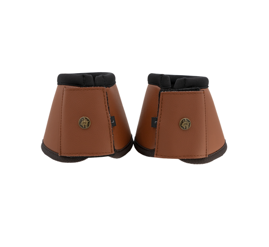 Sixteen Cypress  Neoprene Bell Boots, Cognac
