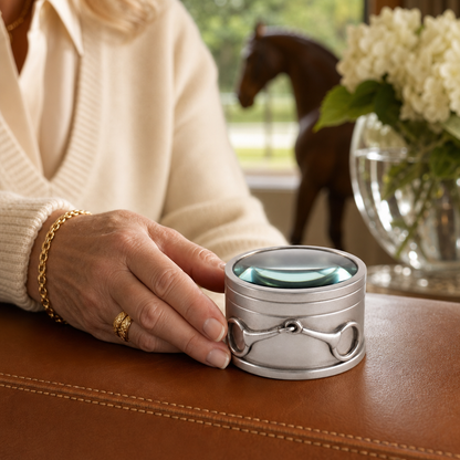Vagabond House - Equestrian Bit Magnifying Box