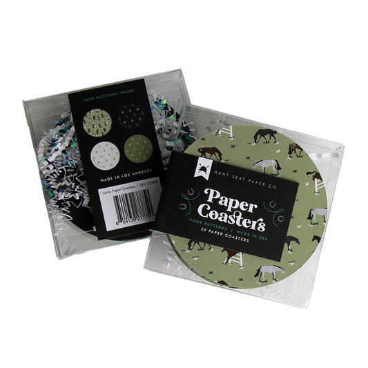 Lucky Paper Coaster Set