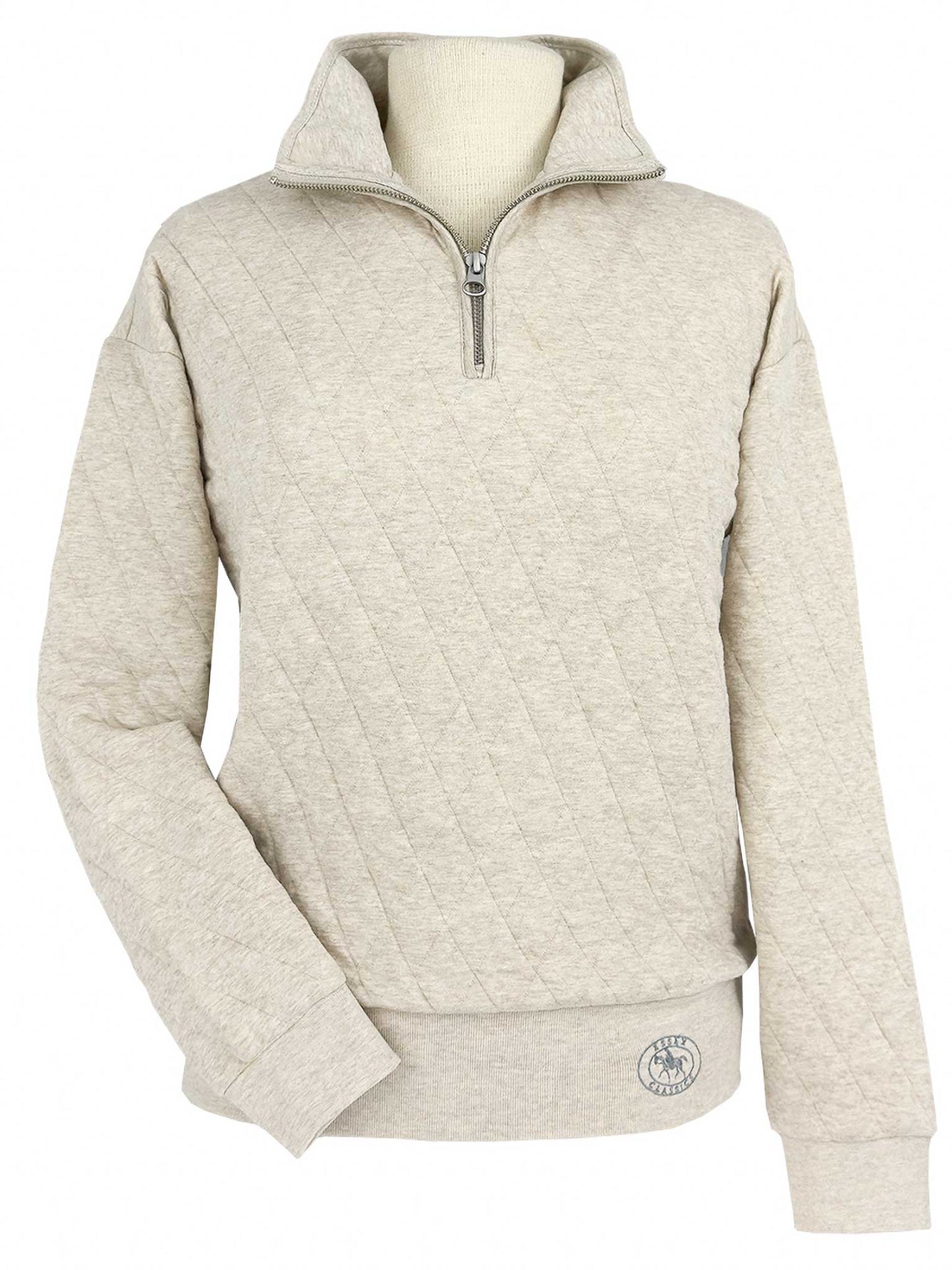 Essex Classics Ladies Quilted Quarter Zip
