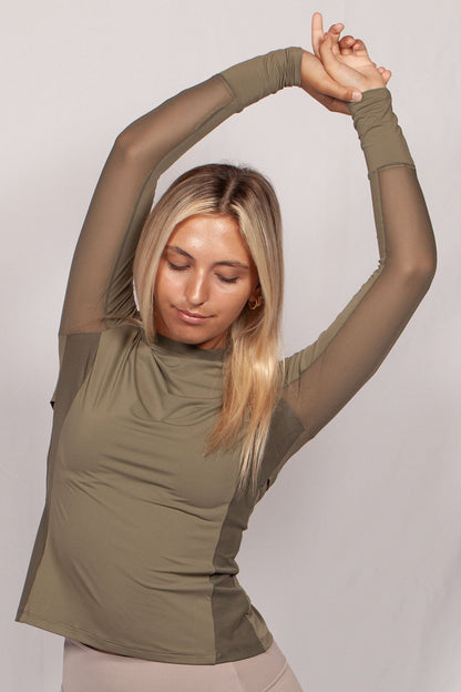 BOTORI Riley Mesh Technical Top