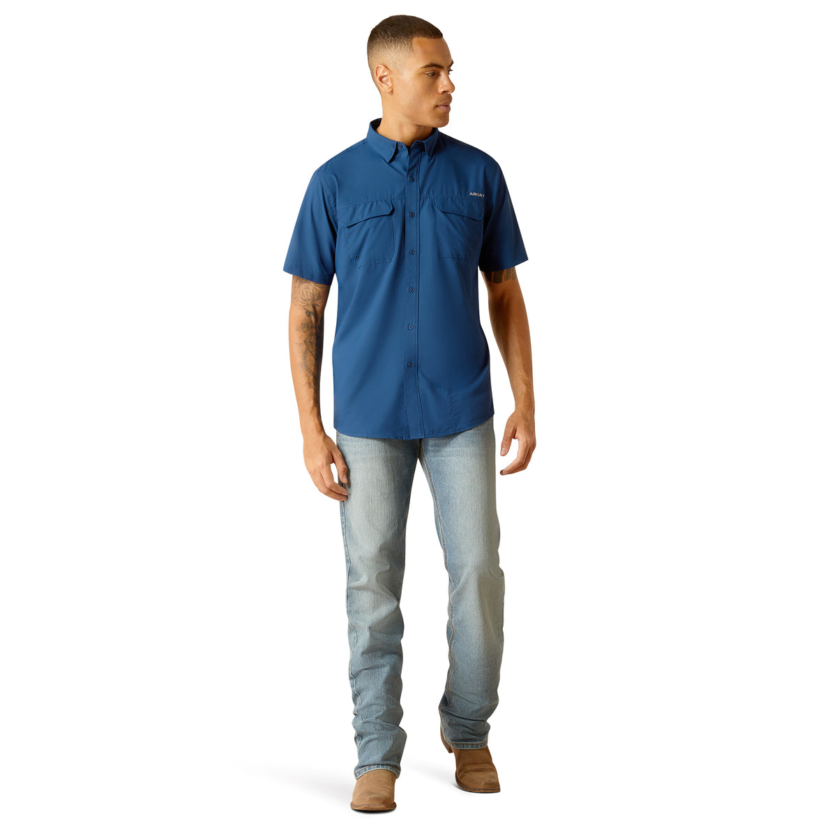 Men's Ariat VentTEK Outbound Fitted Shirt - 10049016 Medium