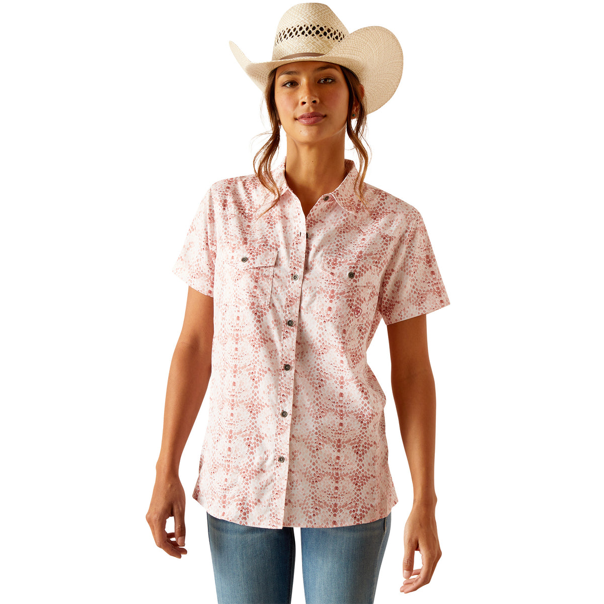 Ariat Women's Western VenTEK Short Sleeve Shirt