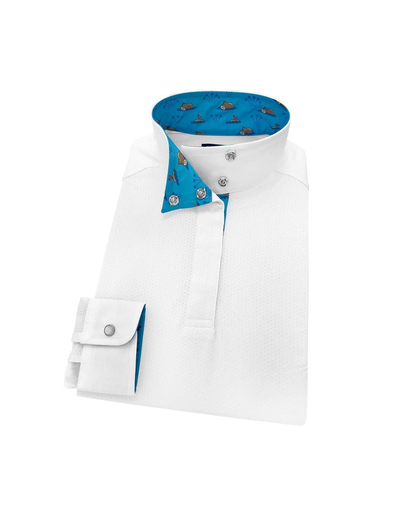 Essex Classics Swimming Hippos Girls Long Sleeve Talent Yarn Show Shirt