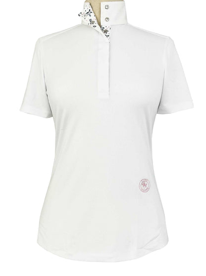 Essex Classics  Unicorns Girls Talent Yarn Straight Collar Short Sleeve Show Shirt