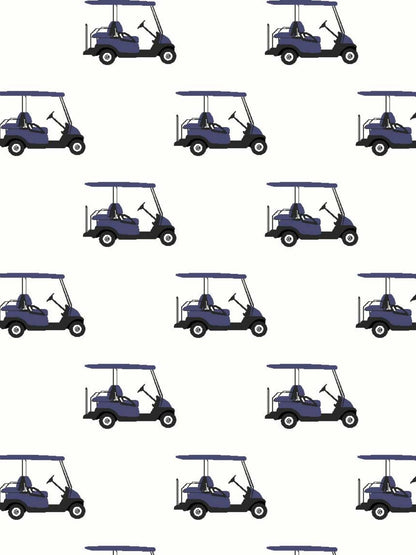 Essex Classics Golf Carts Girls Talent Yarn Straight Collar Long Sleeve Show Shirt