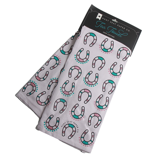 Thundering Hooves Tea Towel