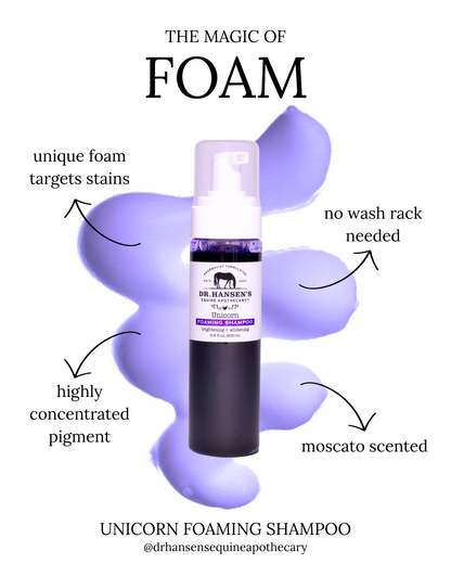Dr. Hansen's Equine Apothecary Unicorn Foaming Shampoo