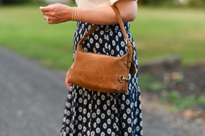 Tucker Tweed  Bethany Bit Bag Suede | Limited Edition Milk Chocolate
