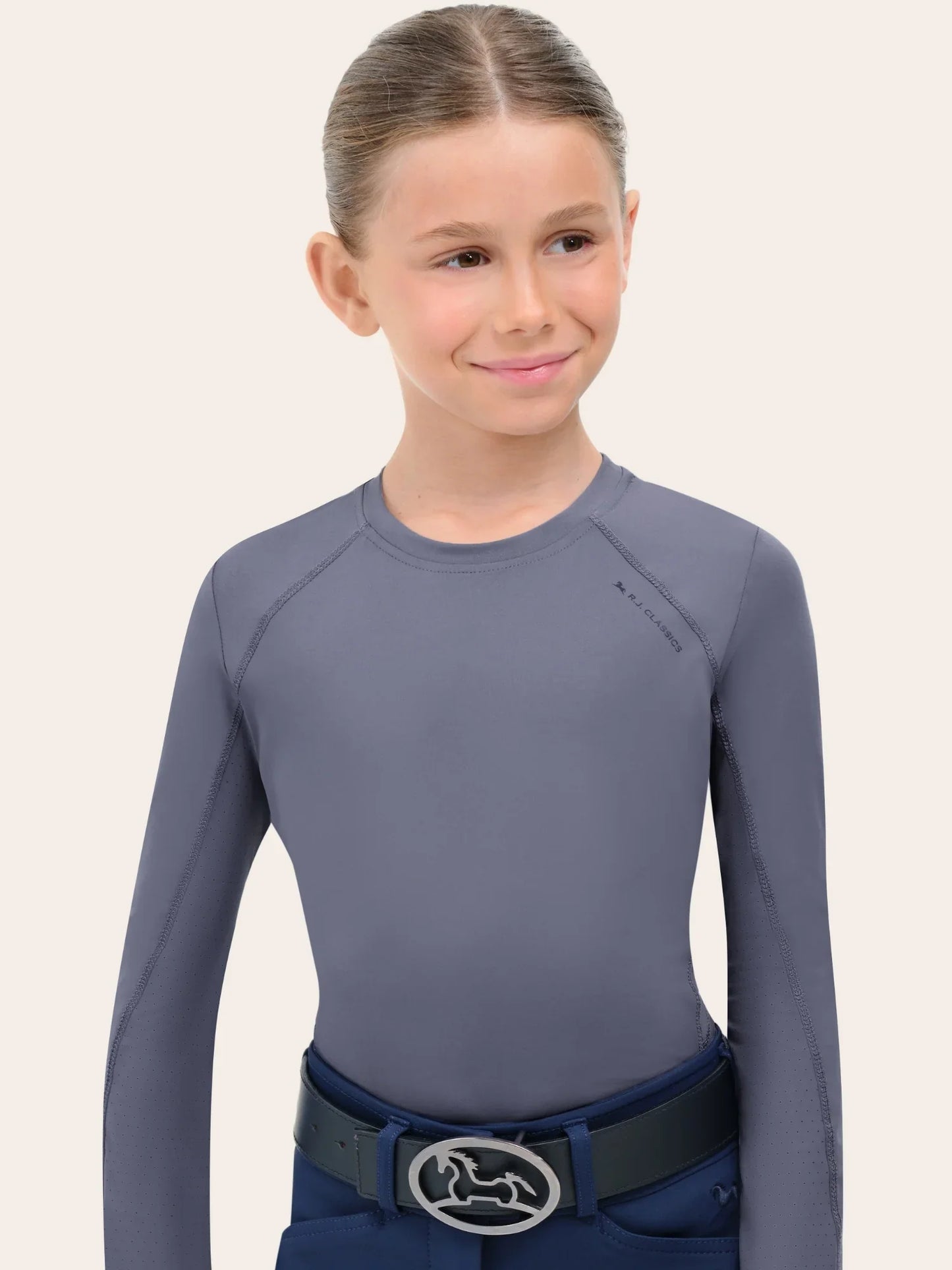 Rj Classics Jordyn Jr. Crew Neck Long Sleeve Shirt