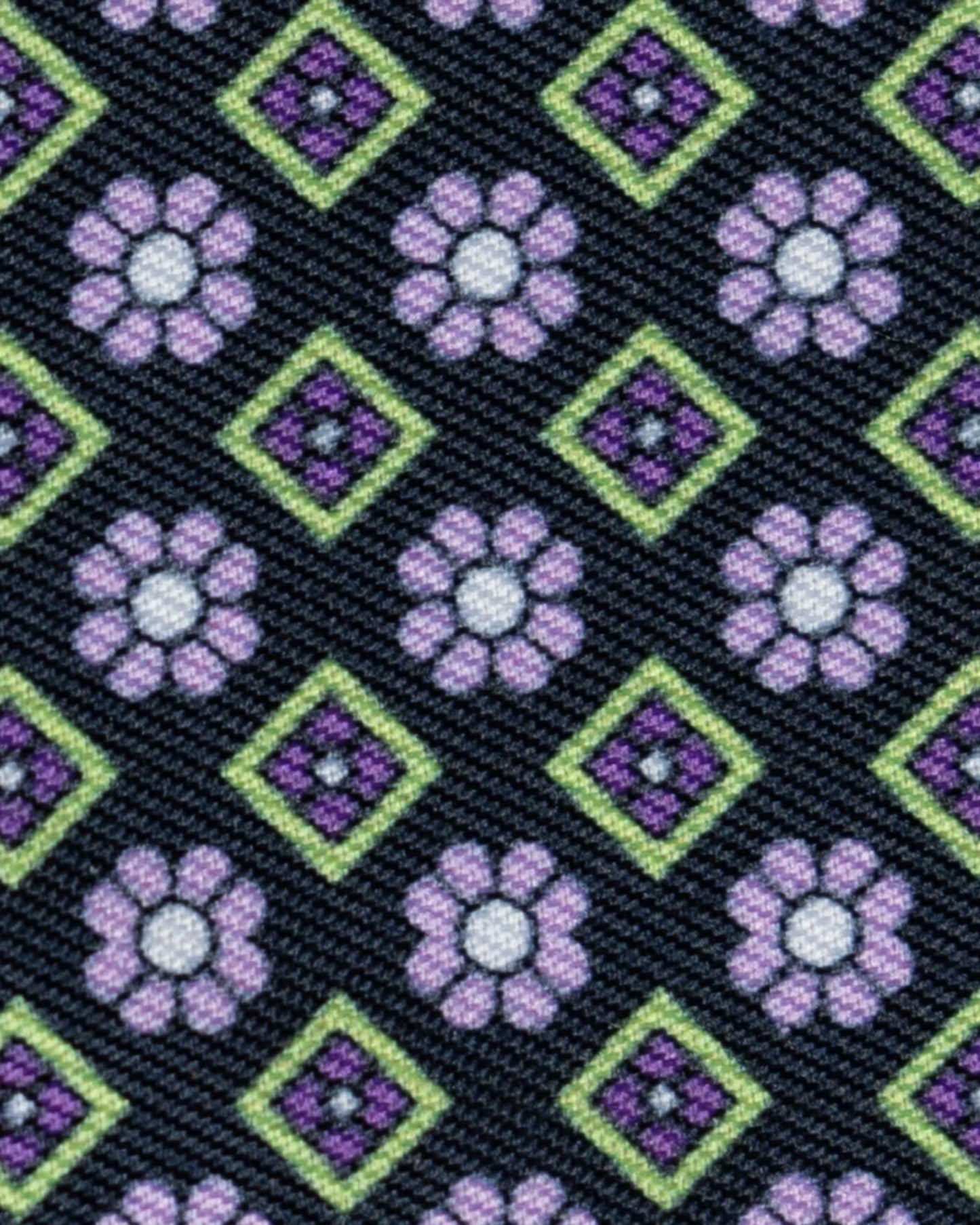 Essex Classics  Ladies "Luna II" Lilac Long Sleeve Performance Show Shirt with Diamond and Daisy Trim