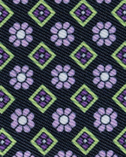 Essex Classics  Ladies "Luna II" Lilac Long Sleeve Performance Show Shirt with Diamond and Daisy Trim