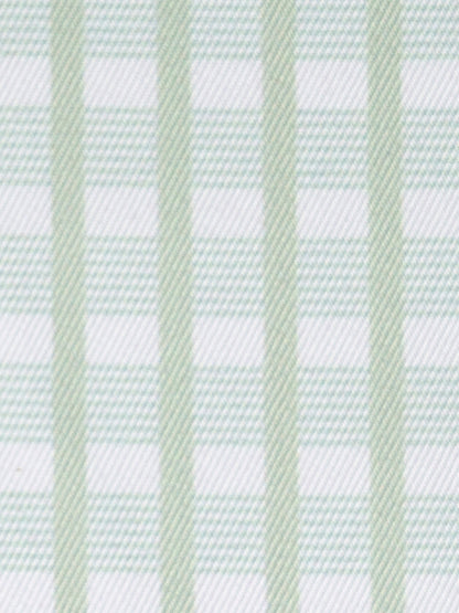 Essex Classics  Ladies Sage Green "Luna II" Short Sleeve Performance Show Shirt with Green Check Trim