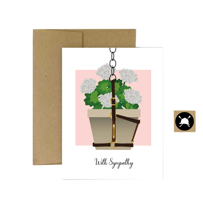 With Sympathy - Horse Grief Card