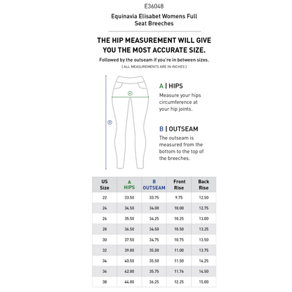 Equinavia Women's Elisabet Full Seat Breeches