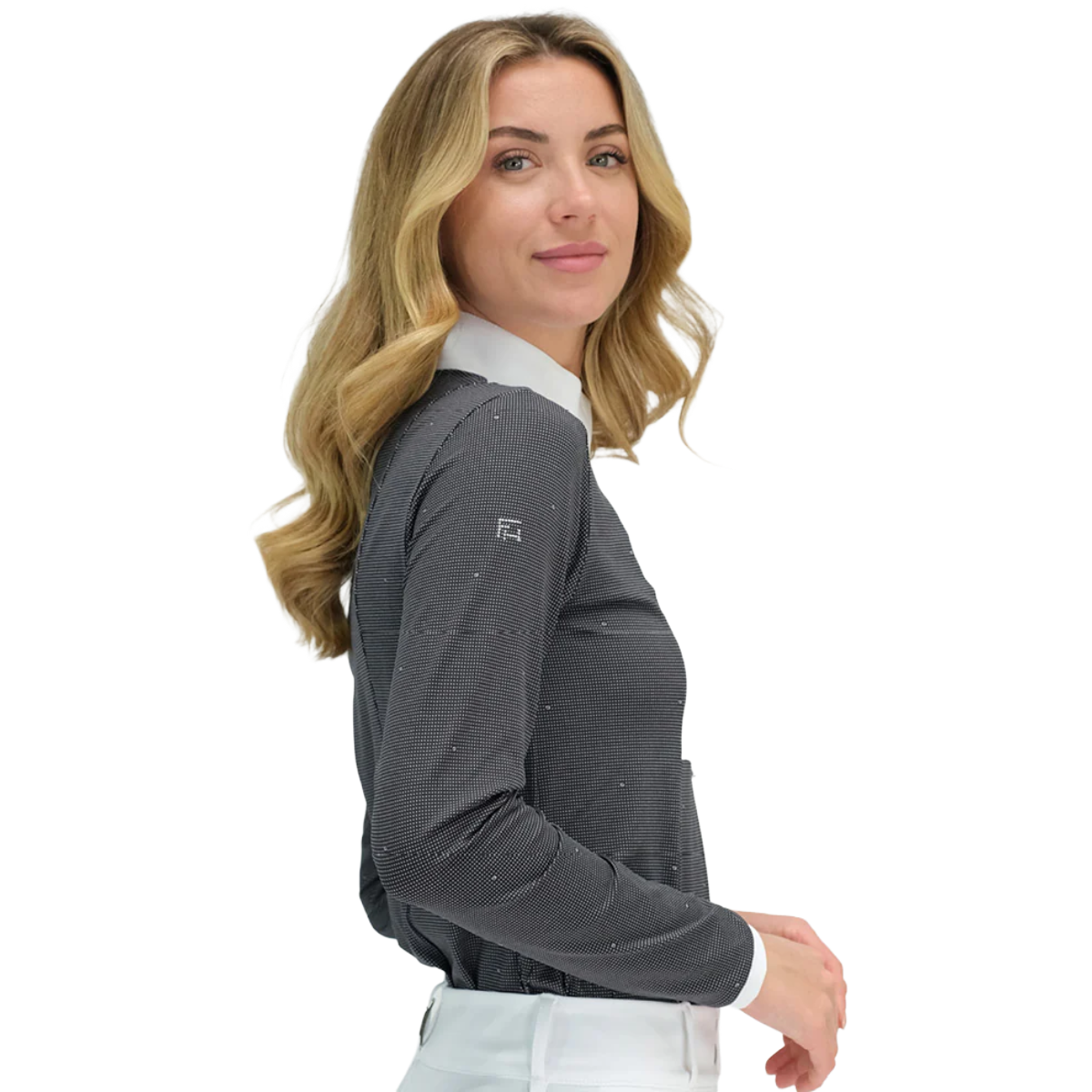 For Horses Women's Aliyah Long Sleeve Show Shirt