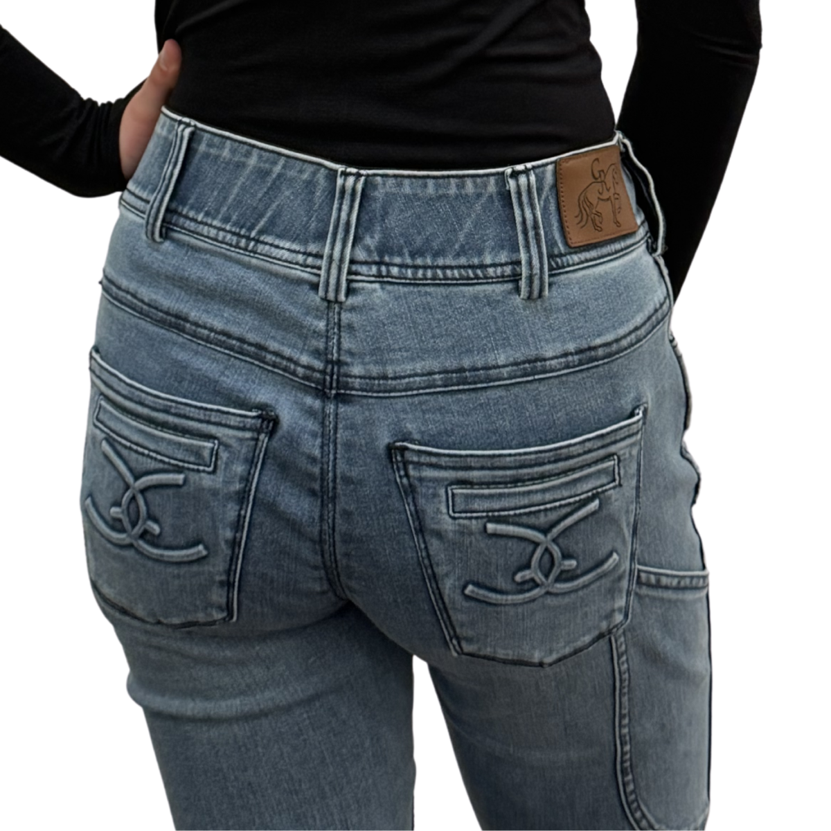 Goode Rider Knee Patch Jean Breech