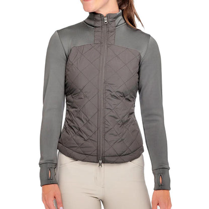 Kastel Quilted Front Full Zip Jacket