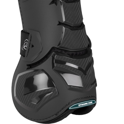 Acavallo Skeleton Dynamic Zone Tendon Boot-Black-Close Up View