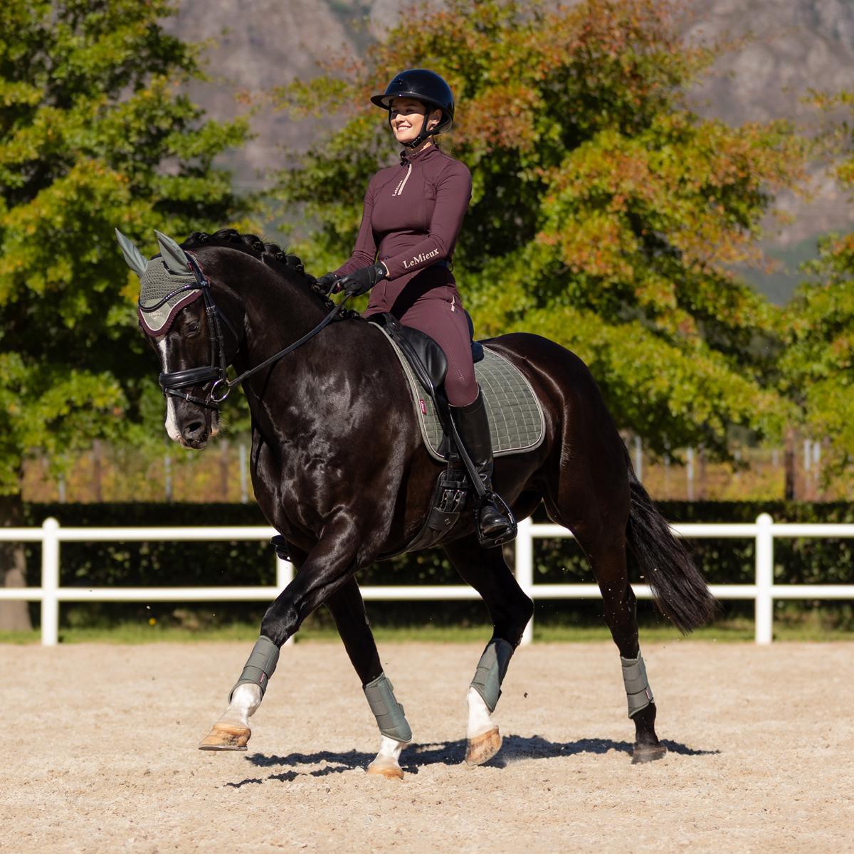 LeMieux Suede Dressage Square Pad