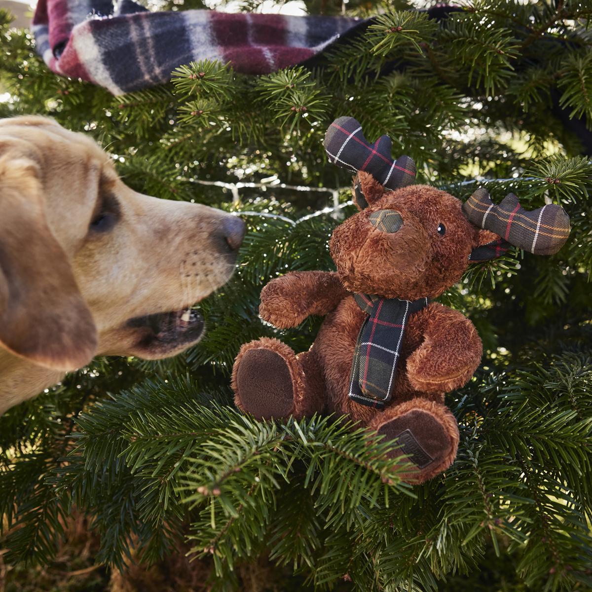 Barbour Reindeer Dog Toy