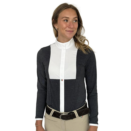 For Horses Women's Alina Long Sleeve Show Shirt