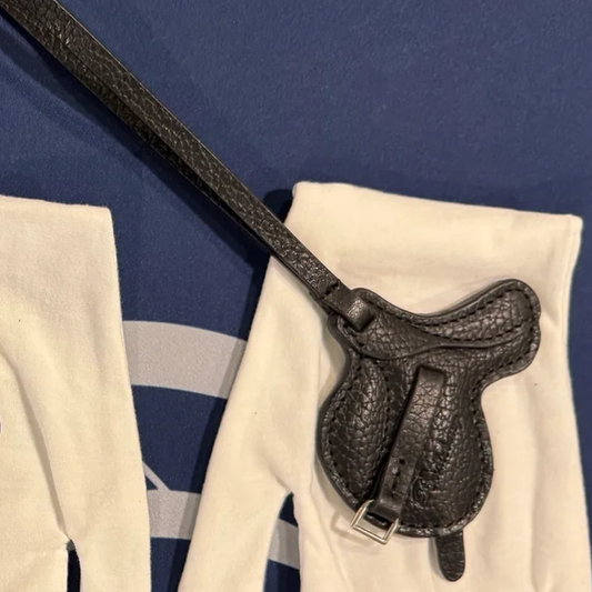 Bridleberry Leather Saddle Charm