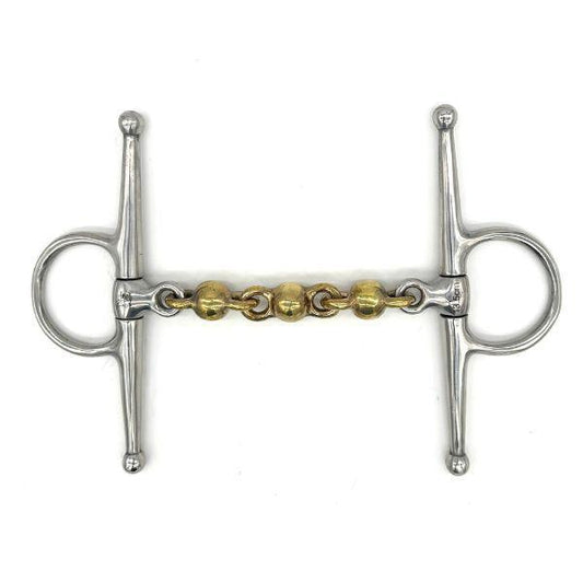 Jake Adams Brass Mouth Waterford Full Cheek Bit