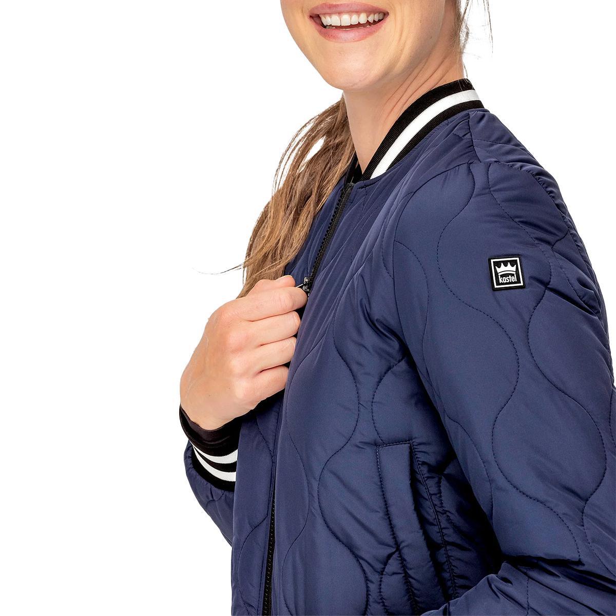 Kastel Quilted Bomber Jacket