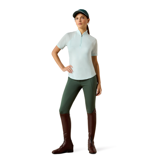 Ariat Women's Soquel 1/4 Zip Short Sleeve Baselayer