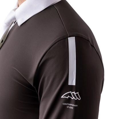 Equiline Men's EQCAMIC Long Sleeve Competition Shirt