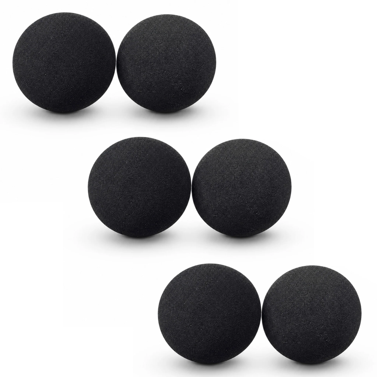 ACE Equestrian Pro4mance Com4rt Fit Ear Plugs-Black-Front Close up view
