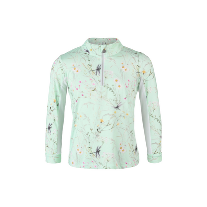 Dapplebay Kids Dragonfly Meadow 1/4 Long Sleeve Riding Top