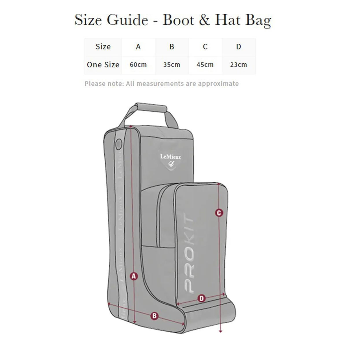 LeMieux Elite Pro Boot & Hat Bag