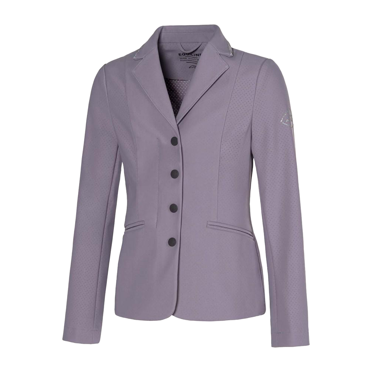 Equiline Women's Garcia AirVest Compatible Show Coat with Swarovski Details