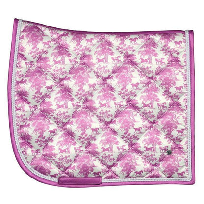 Dapplebay Equestrian Toile Dressage Saddle Pad