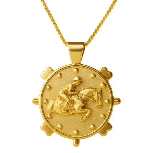 Ela Jae Fleur-de-Lis Jumpers Amulet