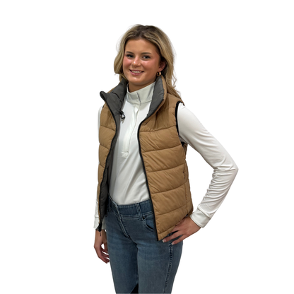 Kastel Reversible Quilted Puffer Vest