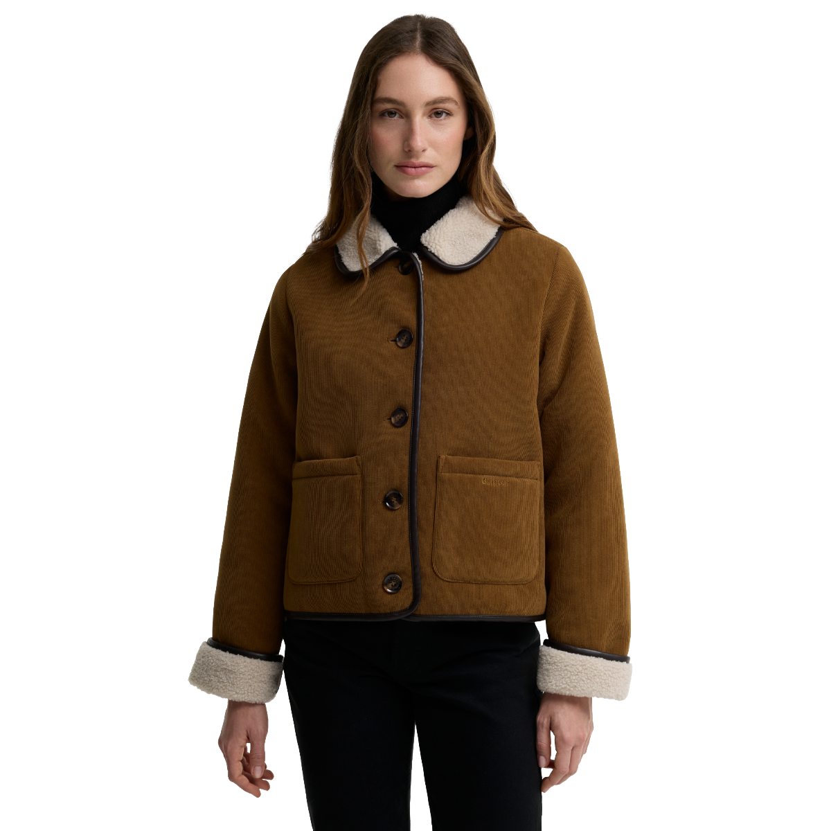 Barbour Women's Penny Fleece Cord Jacket