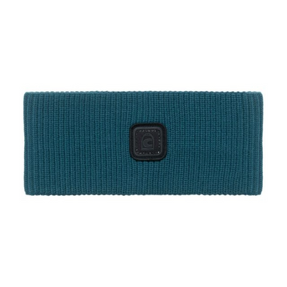 Cavallo Women's Cavaldusty Knitted Headband-Dark Peacock-Front View