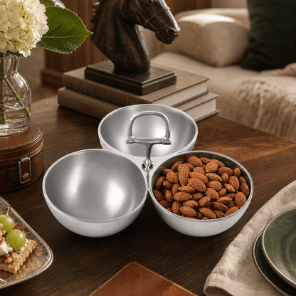 Arthur Court Designs - Equestrian Bit 3 Nut Bowl