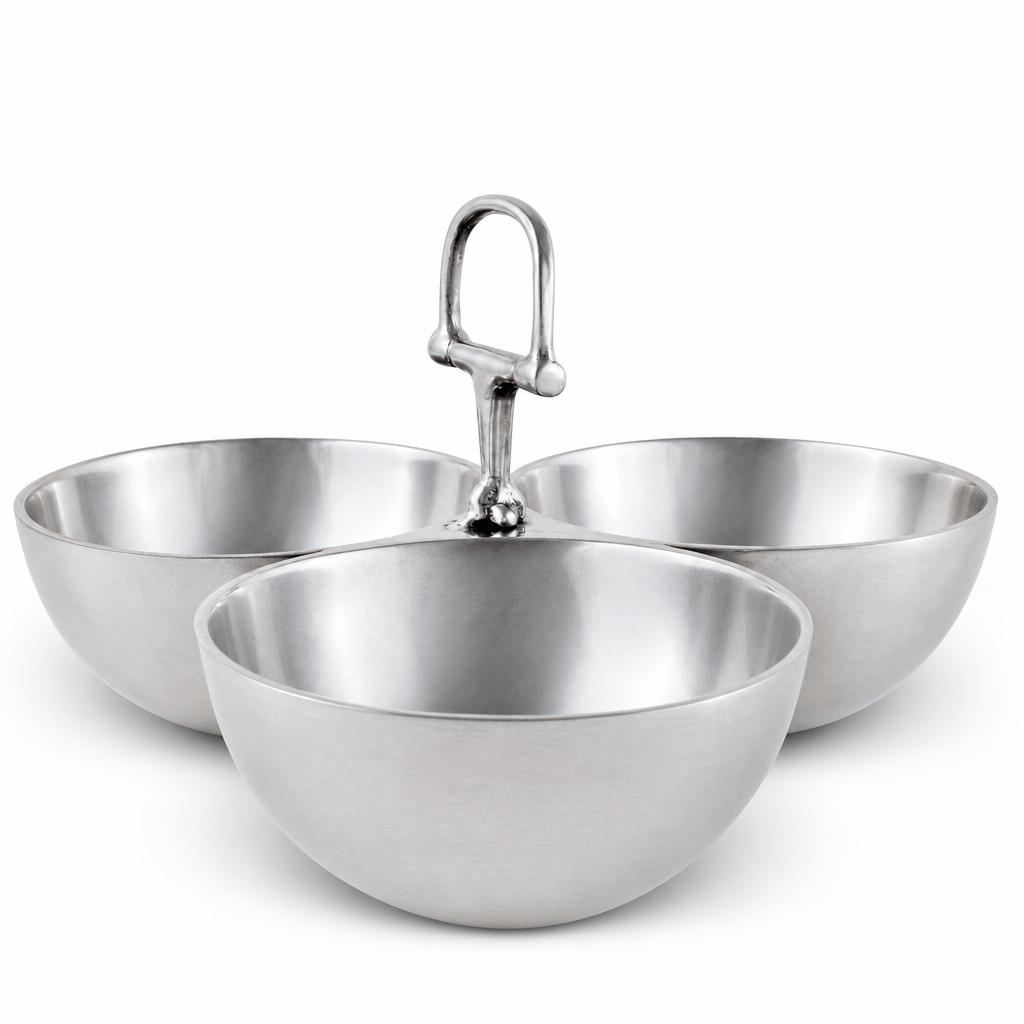 Arthur Court Designs - Equestrian Bit 3 Nut Bowl
